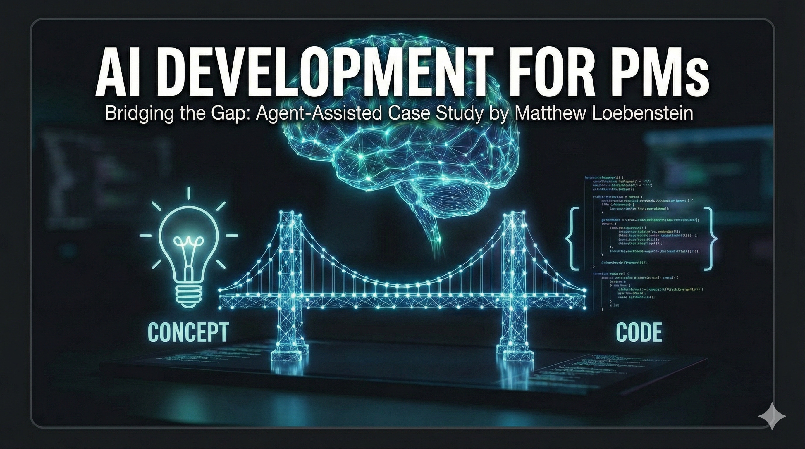 Terminal windows and code from the agent-assisted build